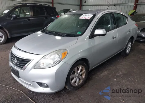 2012 Nissan Versa 1.6 Sl из США, поврежденный, VIN 3N1CN7AP1CL928493